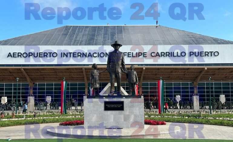 Hoy la inauguración del aeropuerto internacional de Tulum “Felipe Carrillo Puerto”