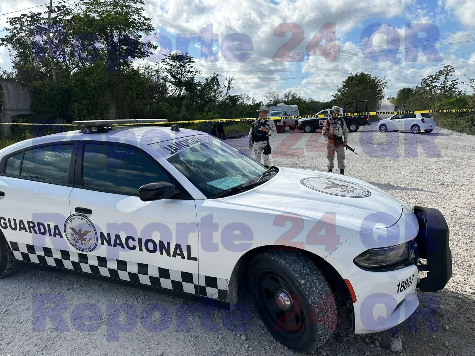 Encuentran sacos con cenizas y extremidades de un cuerpo en carretera Cancún- Leona vicario